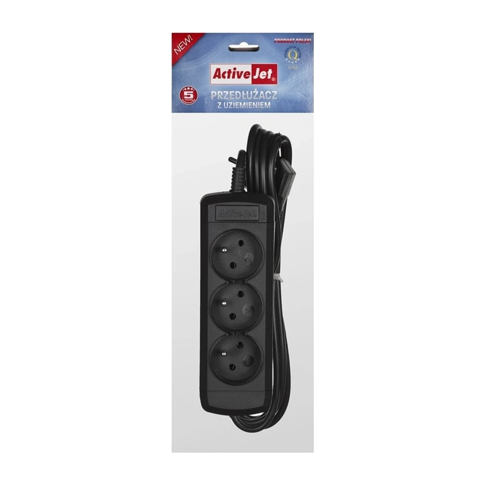 Ciabatta con cavo Activejet 3GNU-1,5M-C