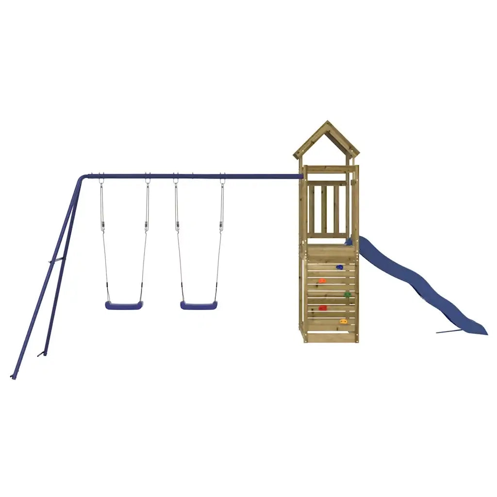 Set da Gioco da Esterno in Legno di Pino Impregnato 3279189