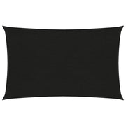 Vela ombreggiante 160 g/m² nera 3 x 5 m HDPE 02_0009206