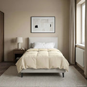 Duvet Estivo Trapuntato Crema 140 x 220 cm Microfibra
