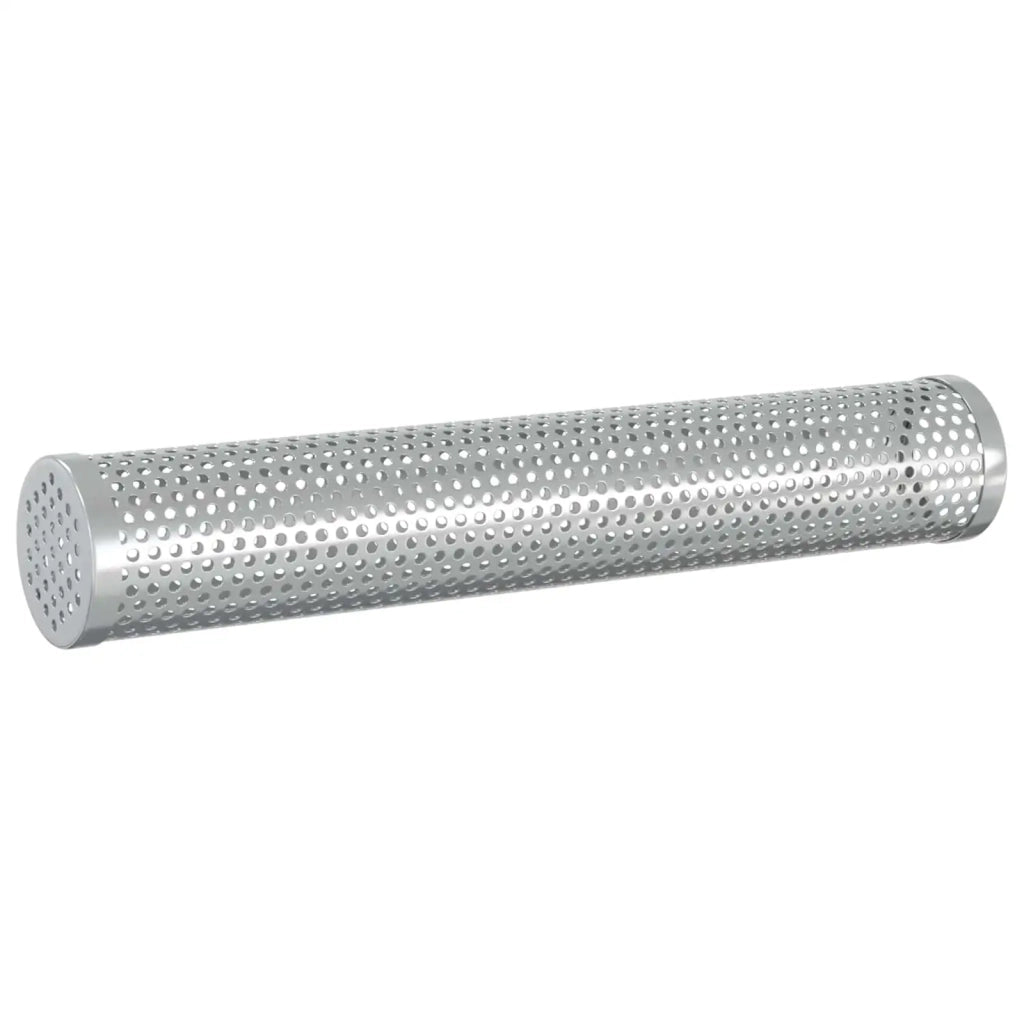 Tubo affumicatore 2 pcs Ø 5 x 30 cm Acciaio Inox 304 Argento 42042728
