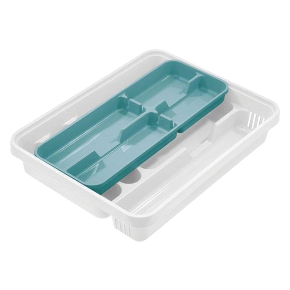 Porta Posate Tontarelli Colore Bianco Delfino