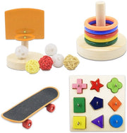 Uccellini da gioco per pavoni 5 confezioni