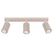 Plafoniera moderna taupe barra 45cm 3xGU10 GRAVIO Pure