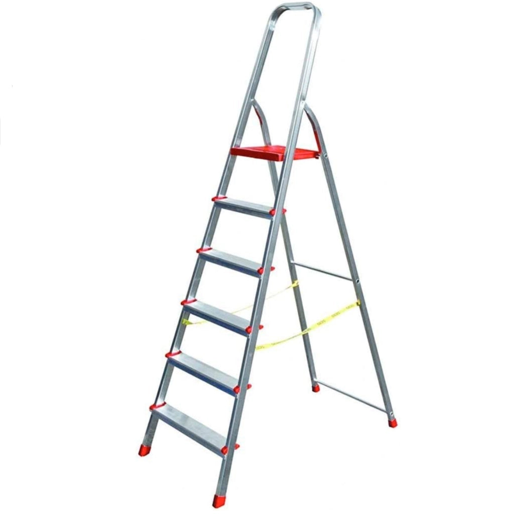 SCALA DOMINA EN 150KG      ALLUMINIO CON CERT.EN131 6 Gradini