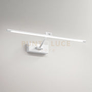 GAP461N- APPLIQUE A PARETE IN METALLO BIANCO A LED 4000K 591LM 12W 71CM