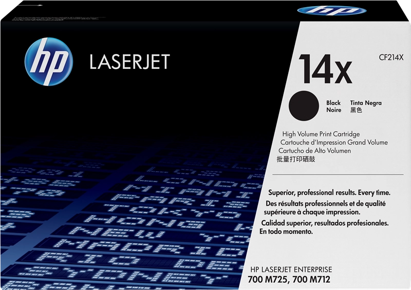 HP Cartuccia Toner originale nero ad alta capacità LaserJet 14X