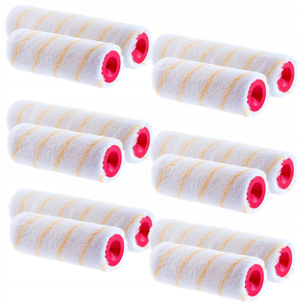 Set di 12 rulli di ricambio per pittura KADAX da 25/20 cm.