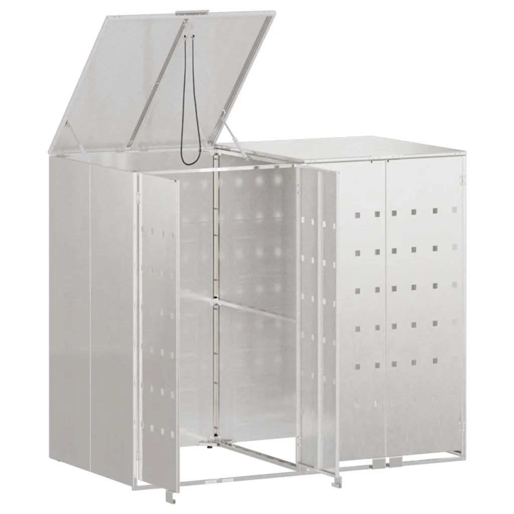 Contenitore per Rifiuti per 3 Bidoni 340 x 77.5 x 115.5 cm