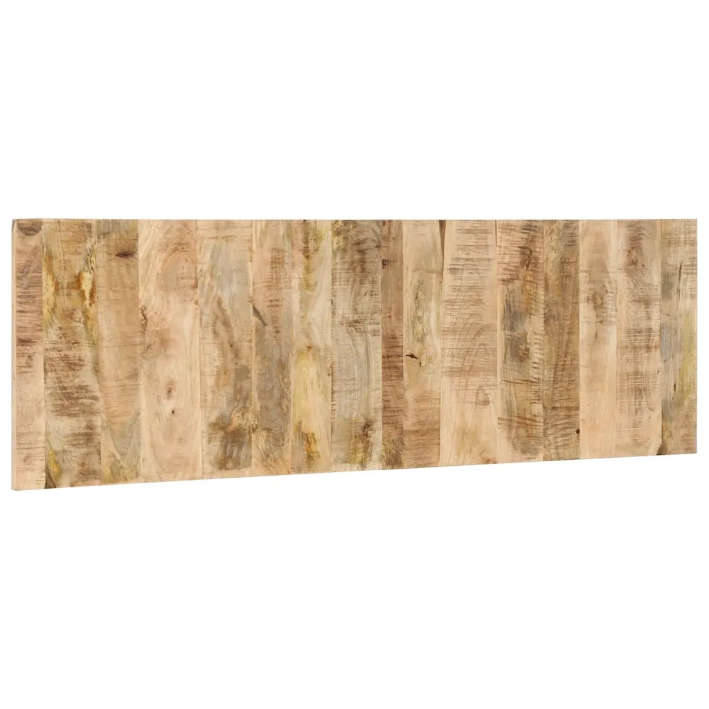 Testiera | Testata 160 cm in Legno Massello di Mango Grezzo