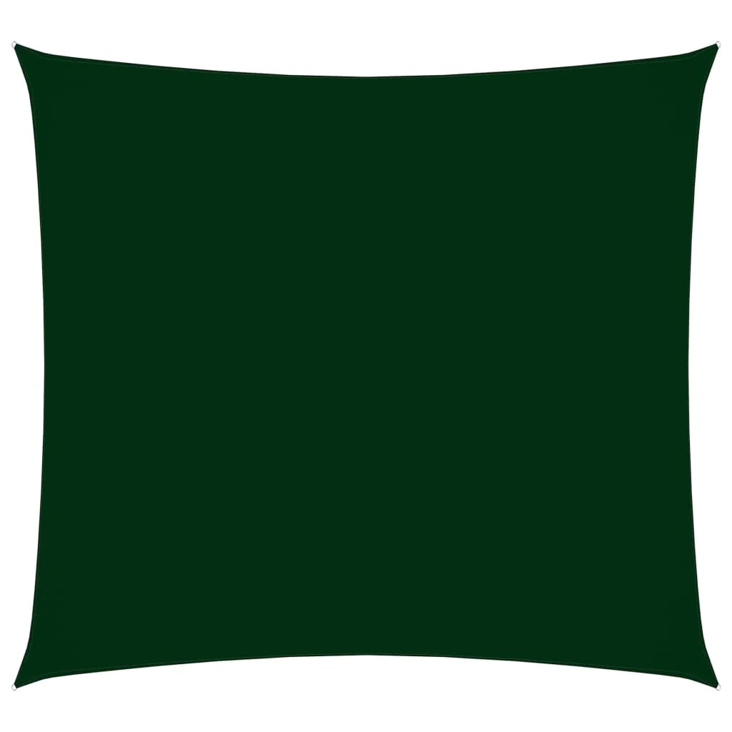 Vela parasole in tessuto oxford quadrato 6 x 6 m verde scuro 02_0009535