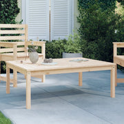 Tavolo da Giardino 121x82,5x45 cm in Legno Massello di Pinocod mxl 106197