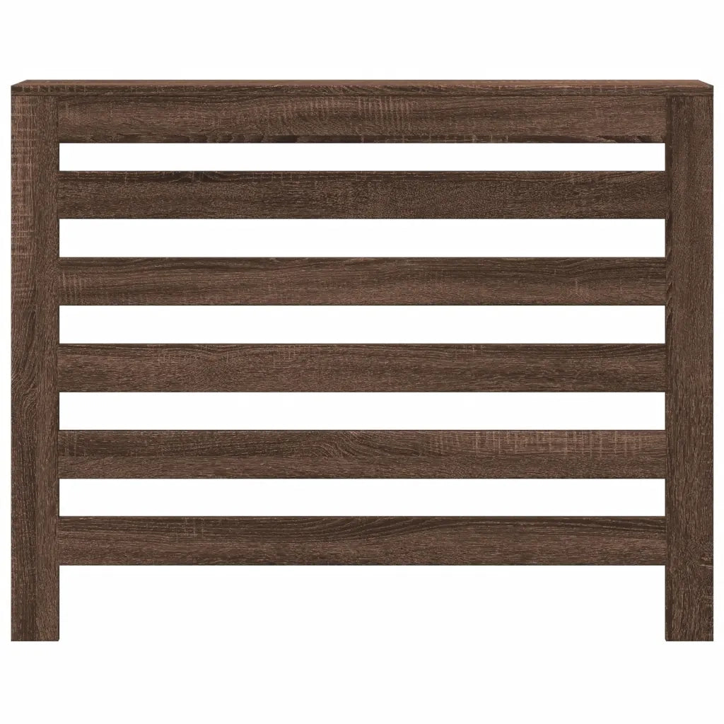 Copertura Termosifone Rovere Marrone 104x20x82cm in Multistrato 852696