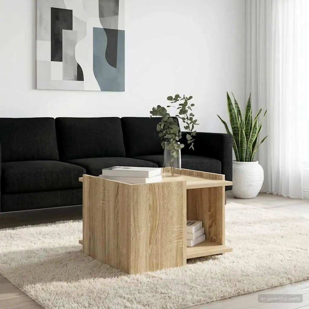 Tavolino da salotto Rovere Sonoma 50,5 x 50 x 33 cm 8001004