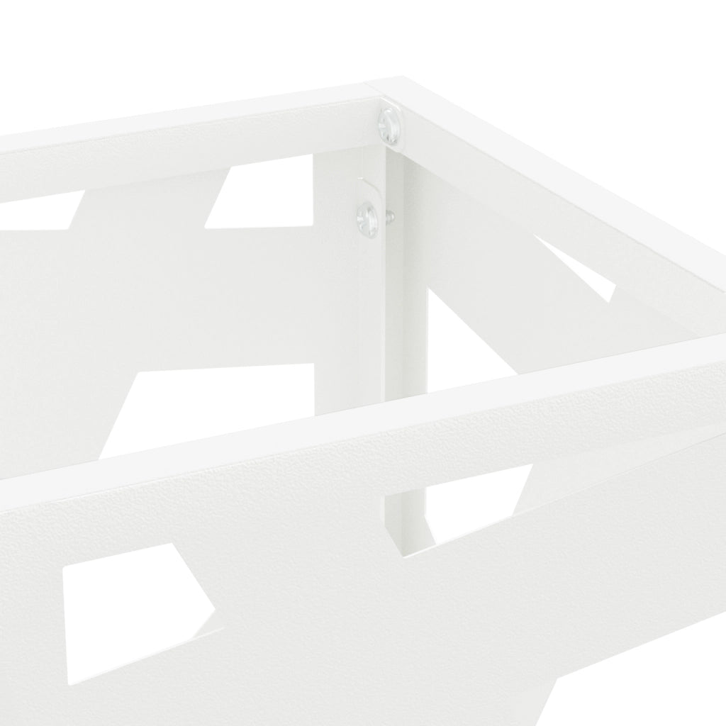 Portaombrelli Bianco Metallo Standard Portaombrelli