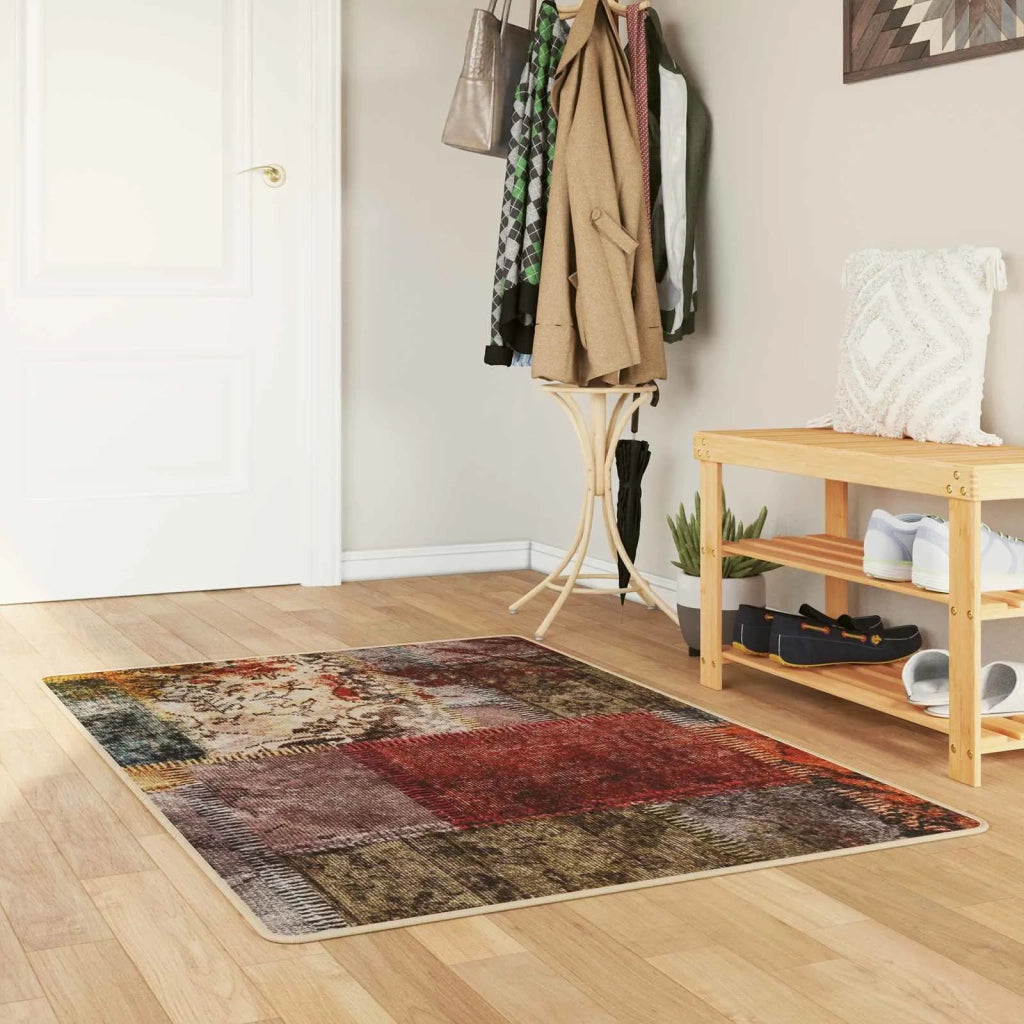 Runner Tappeto MARSA Multicolore 100 x 150 cm Poliestere e PVC