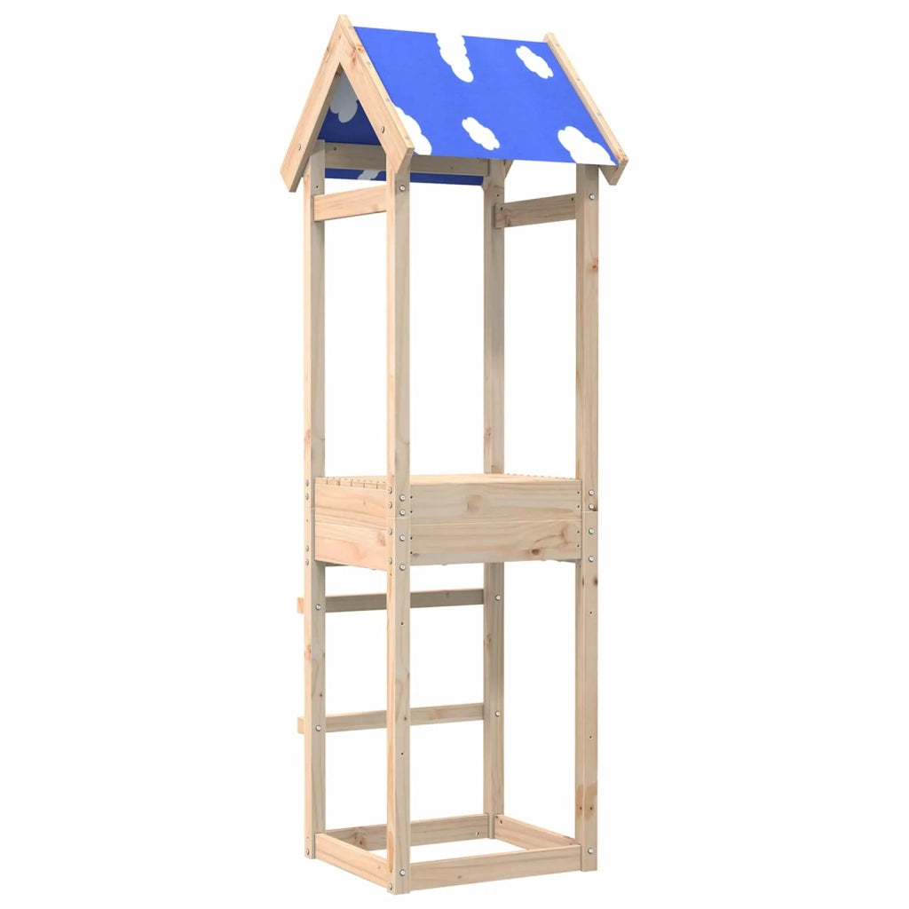 Torre da Gioco Marrone 52,5 x 46,5 x 195 cm Pino massello