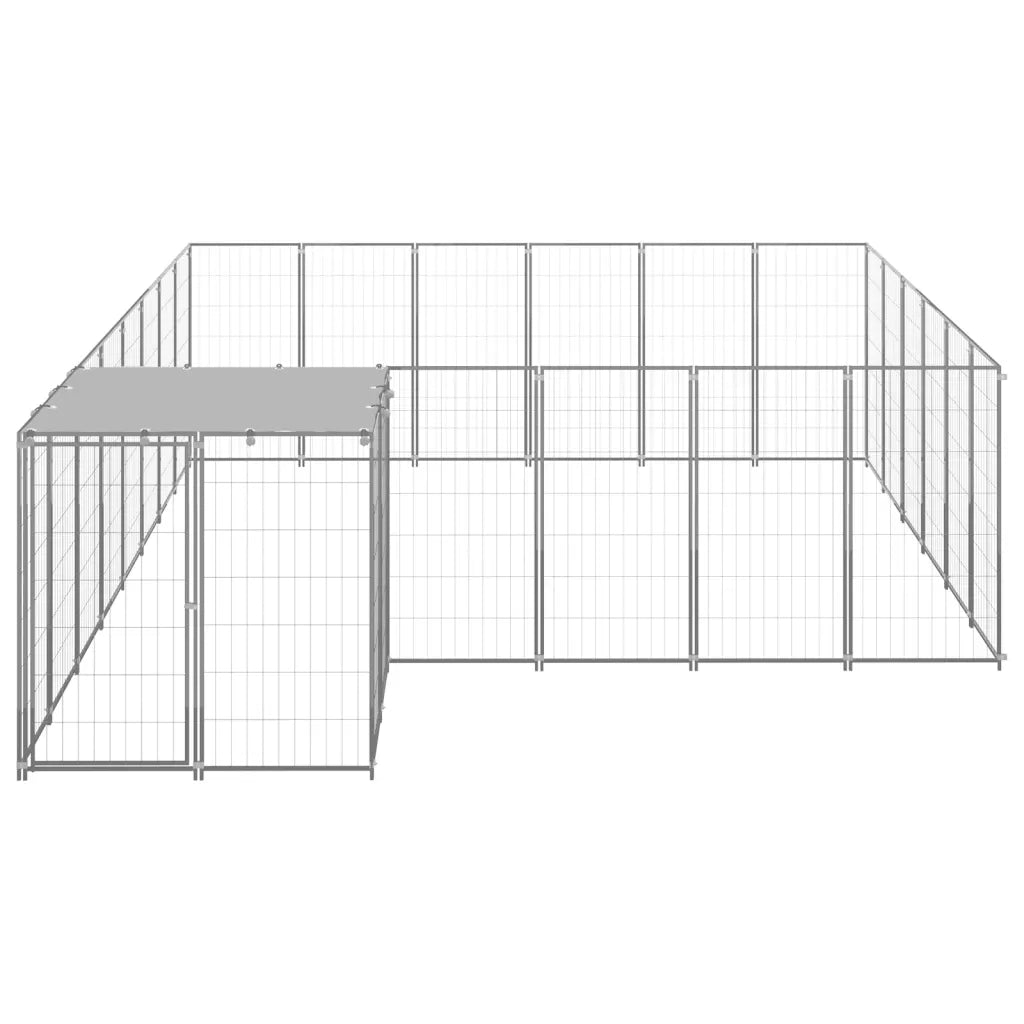Gabbia per Cani Argento 12,1 mÂ² in Acciaio   cod mxl 48576
