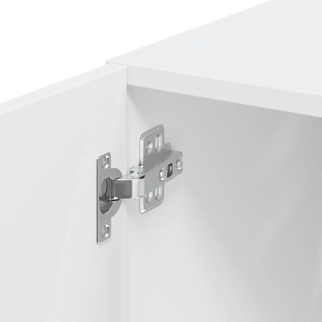 Armadietto a Muro | Mobile a Parete Bianco 70x42,5x40 cm in Legno Multistrato