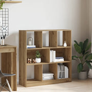 Libreria Rovere Artigianale 97,5x29,5x100 cm Legno Multistrato