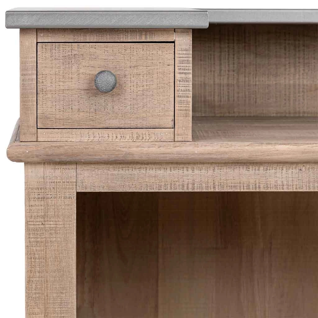 Bar in legno marrone 101x50x120h cm