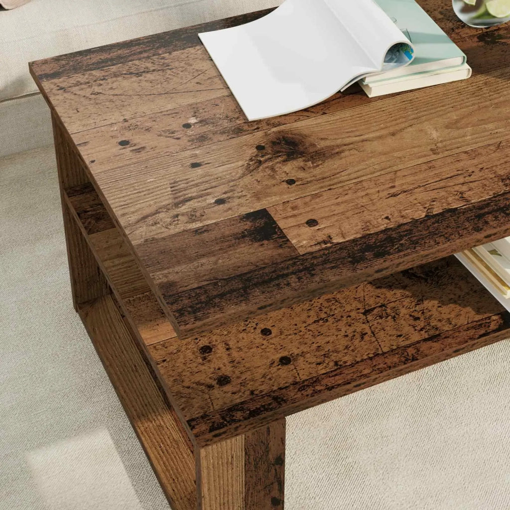 Tavolino da salotto Legno vecchio 90 x 50 x 40 cm 8000218