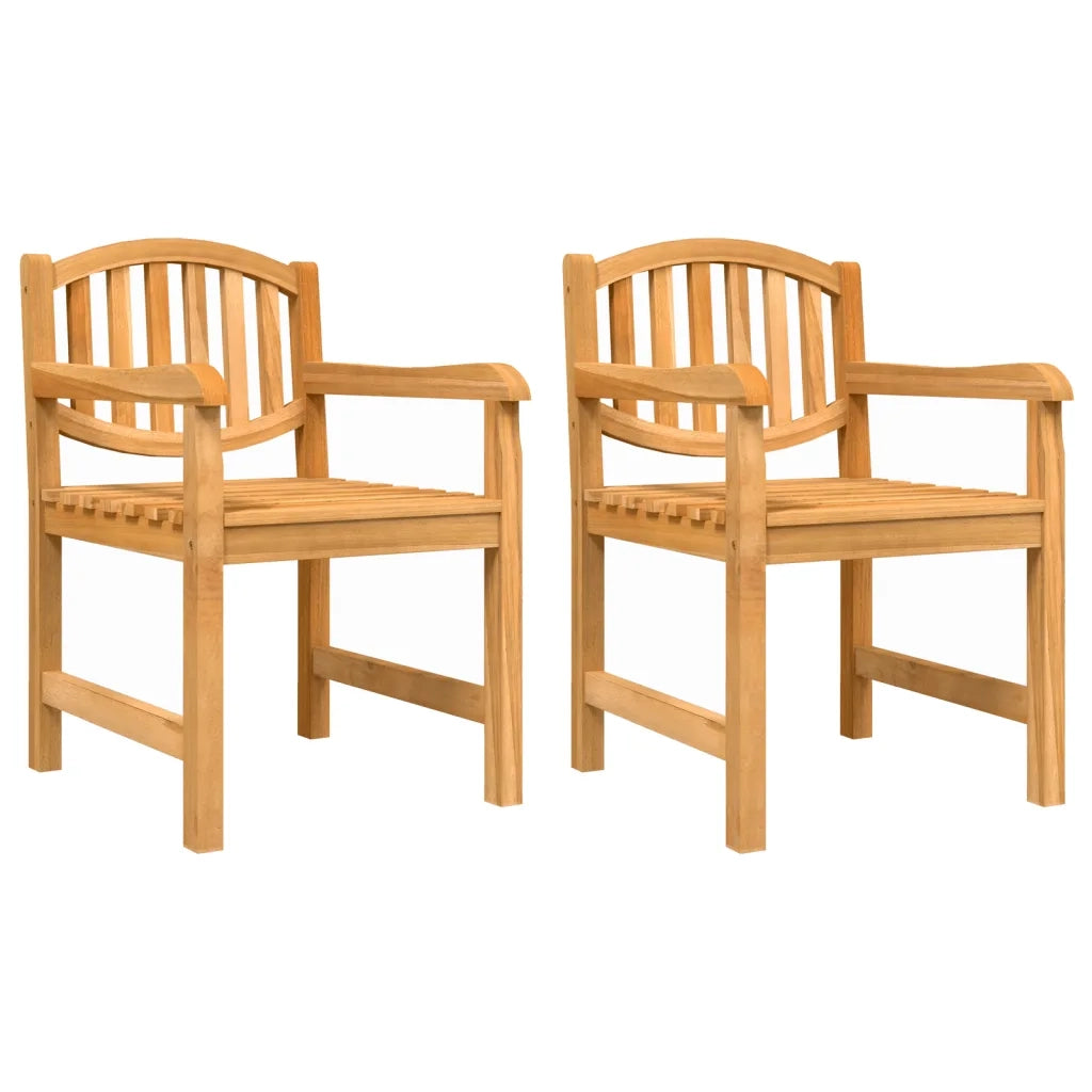 Set da Pranzo per Giardino 4 pz in Legno Massello di Teakcod mxl 93728