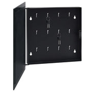 Cassetta Portachiavi con Lavagna Magnetica Nera 35x35x4 cm 322777