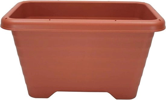 Vaso da fiori per appendere con sistema di scarico per il lavoro di giardino - Air Planter 450 marrone