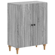 Mobiletto da Bagno ALKMAAR Sonoma grigio 59,5 x 31 x 80 cm 896181