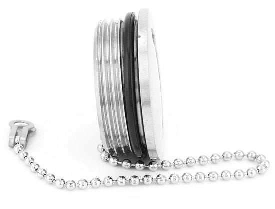 Accessori per barche - Tank cap RVS 316 - Buona tenuta - Afdichting - Apertura di carico - Acciaio inossidabile - Installazione fluente - Apertura di carico con viti RVS 316