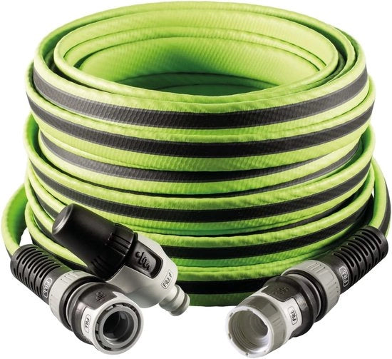 Serpentino compattabile per giardino 30 m - leggero e resistente - colore calcestruzzo