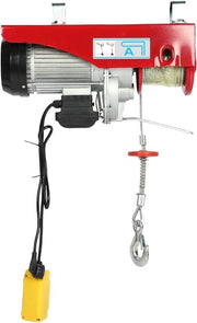Tirante elettrico 1800W con 18m di filo di acciaio per fabbriche e magazzini 500-1000kg EU 220V