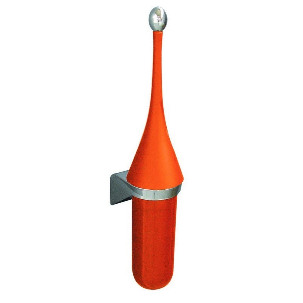 Portascopino sospeso arancio