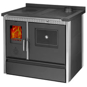 Cucina Stufa a Legna K-Line Exclusive Inox Colore: Antracite
