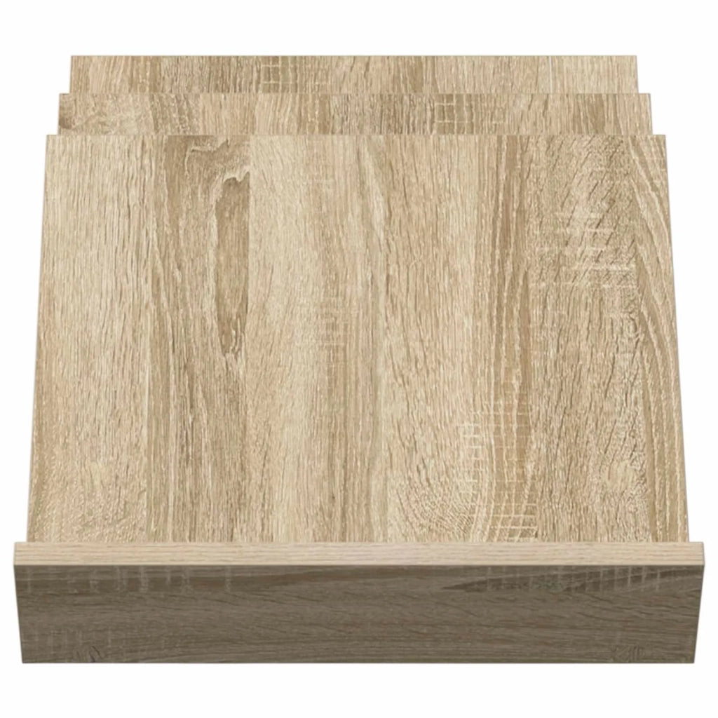 Scaffale per riviste Rovere Sonoma 53 x 40 x 28,5 cm