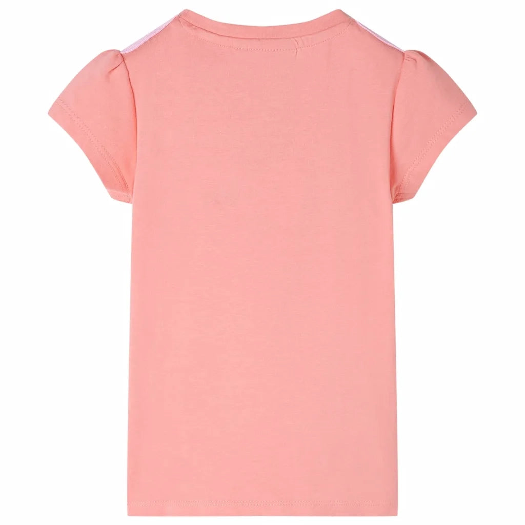 Maglietta da Bambina Corallo Chiaro 128cod mxl 133160