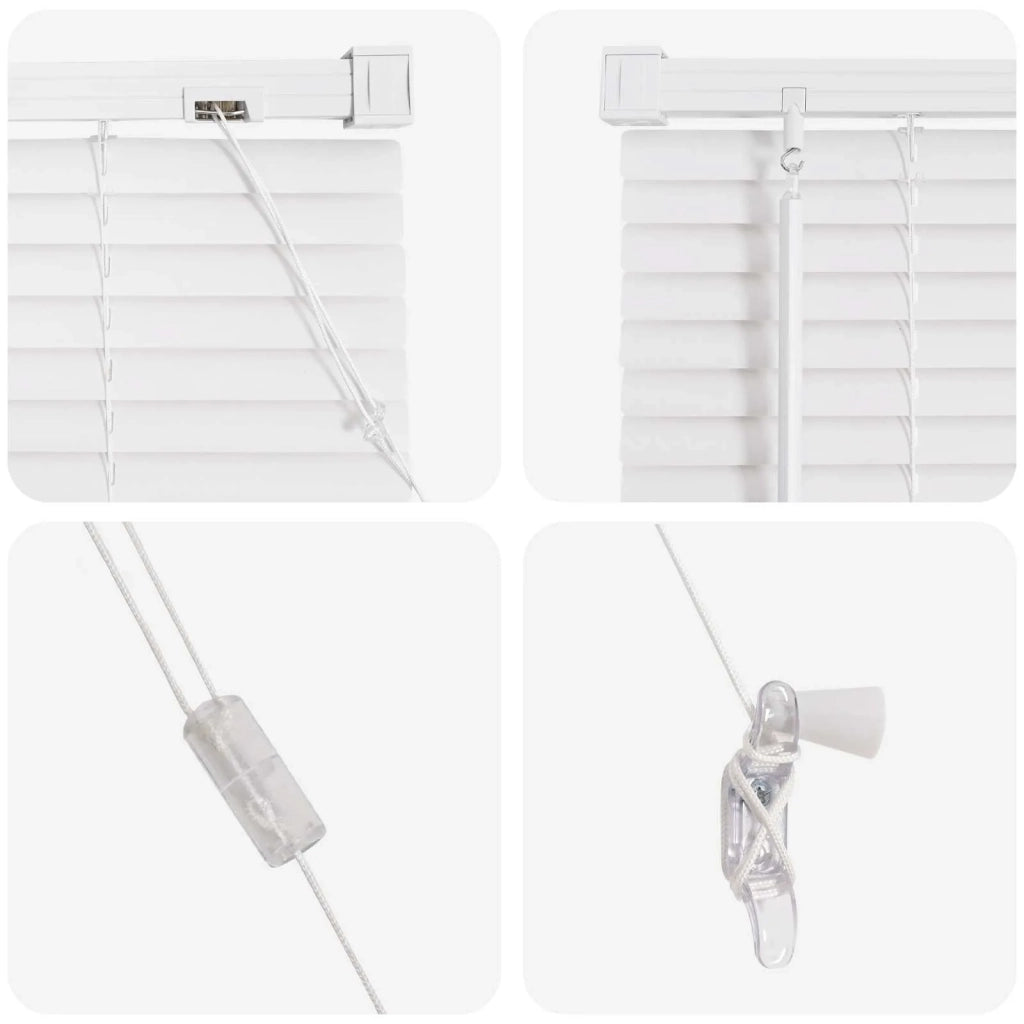 Tenda Veneziana Bianco 213 x 80 cm 25 mm PVC