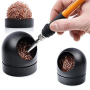 Pulitore per Punte di Saldatura – Metallo, Senza Acqua | Diametro 6,6 cm, Altezza 7 cm