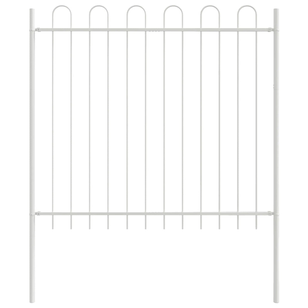 Recinzione per Giardino 3 pcs Grigio 5,1 x 1,2 m 3334051