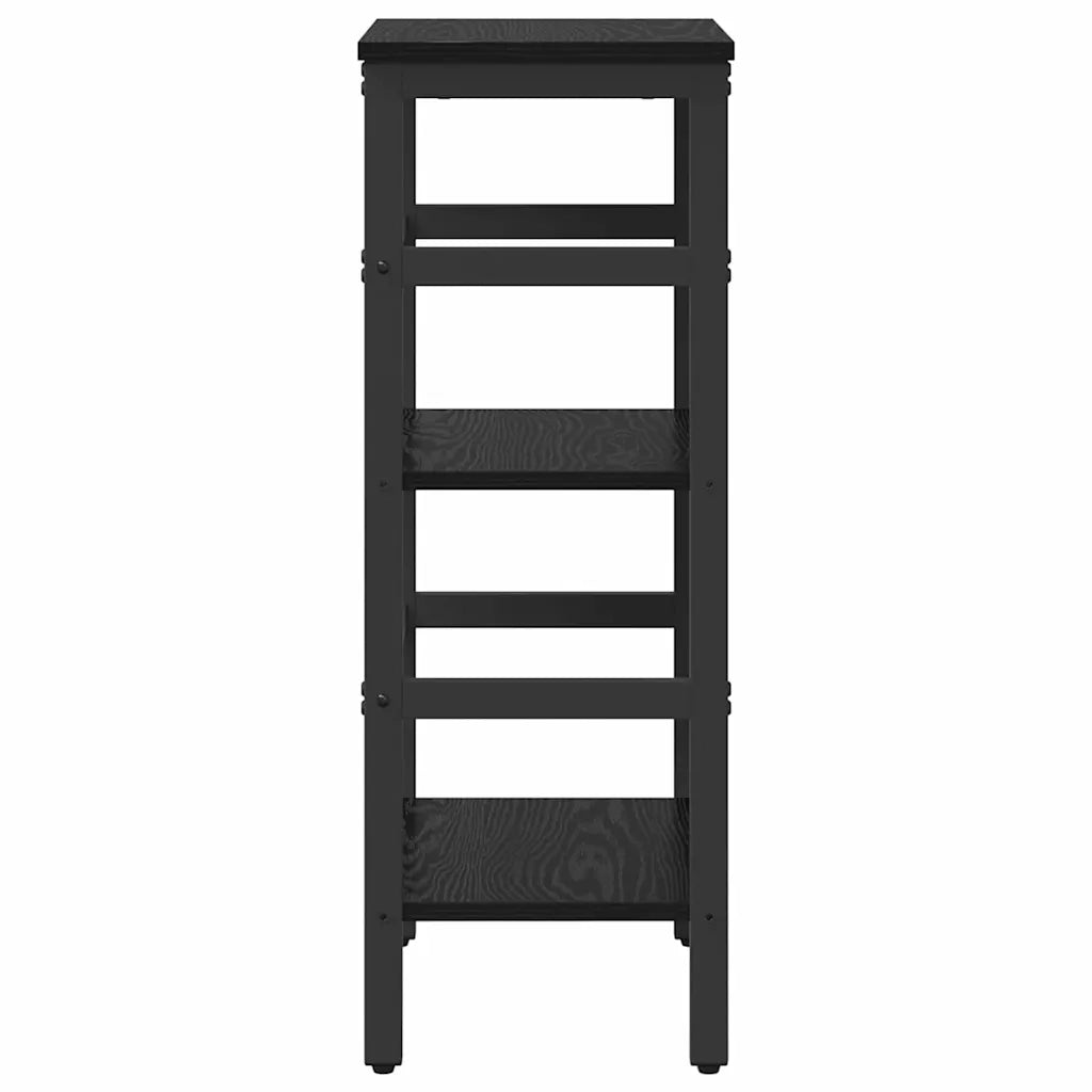 Libreria Rovere Nero 40 x 29,5 x 81 cm Legno multistrato 883898
