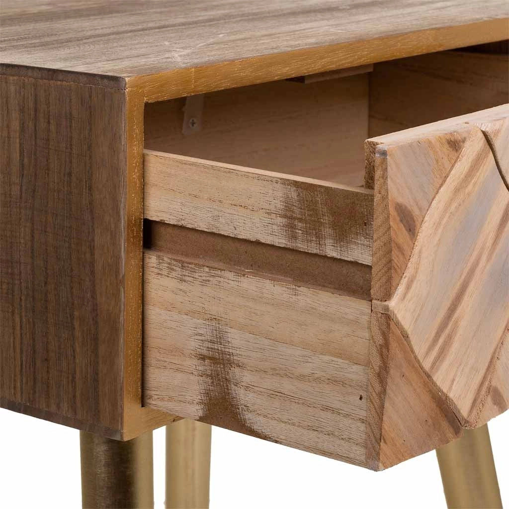 Tavolo in legno marrone 45x34x67h