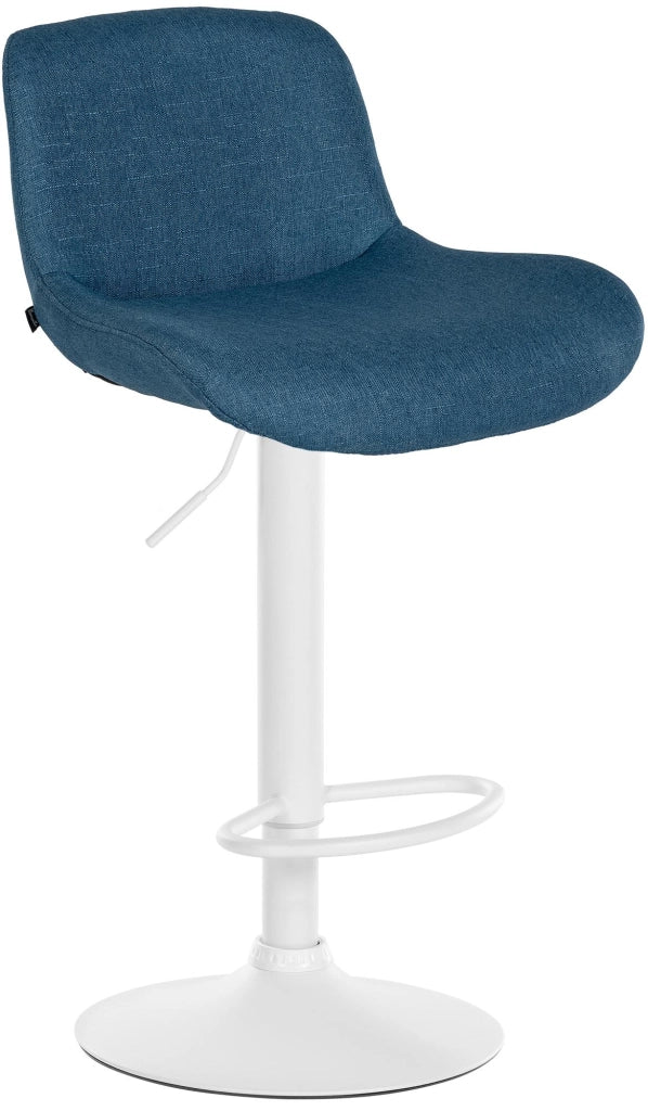 Barhocker Solon WeiЯ Stoff