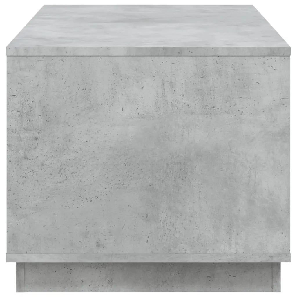 Tavolino salotto | Tavolino da caff¨¨ | Tavolino da Soggiorno Grigio Cemento 102x50x44 cm Legno Multistrato