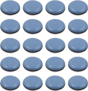 Allestimento plus - Spostatori di mobili a guscio Teflon silenziosi resistenti allo sfregamento - Set di 20 pezzi - 25 mm