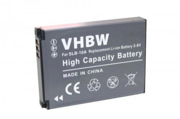 Batteria Fotocamera e Smart camera Action Camera per Samsung  SLB-10A 3.6V 700 mAh