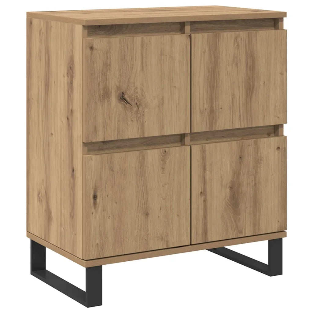 Credenza 2 pcs Rovere artigianale 60 x 35 x 70 cm