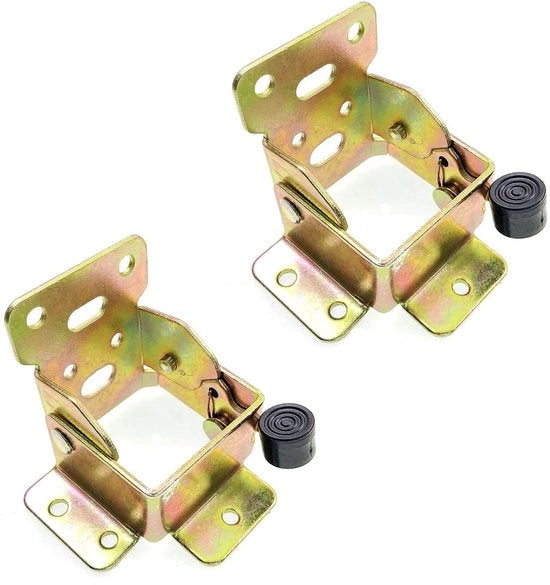 Supporto per tavolo pieghevole - 2 x supporti - Supporto per tavolo pieghevole - Piedini per tavolo pieghevoli - Supporto per muro - Slot forzato - Supporto per tavolo pieghevole