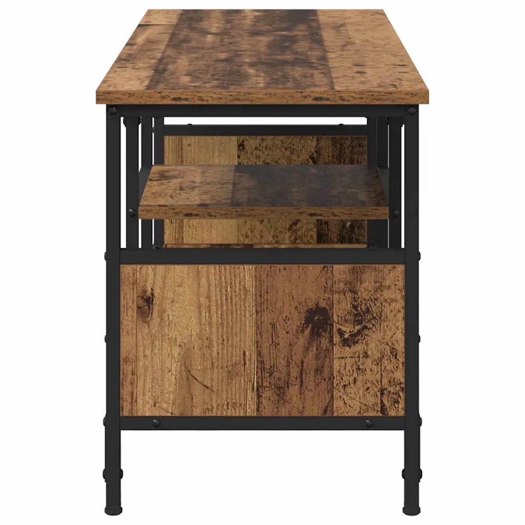 Mobile TV-Credenza per TV-Console TV Legno vecchio 100 x 35 x 45 cm