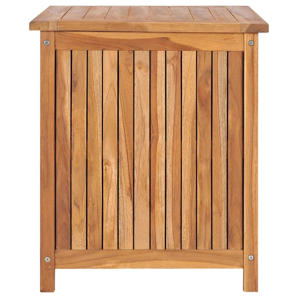 Cassetta portaoggetti per mobili da giardino 60 x 50 x 58 cm in legno massello di teak 02_0013040